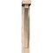 Ekena Millwork Thorton Block Smooth Bracket w/ Offset Brace, Douglas Fir, 3 1/2"W x 14"D x 22"H BKT0402X14X22THR05SDF - alternate 2